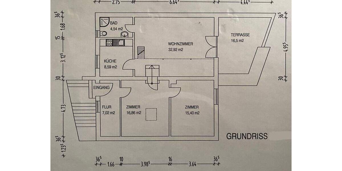 Etagenwohnung Landshut Achdorf - 3 Zimmer, 90 m&sup2;, 990&euro; | Angebot:25745417