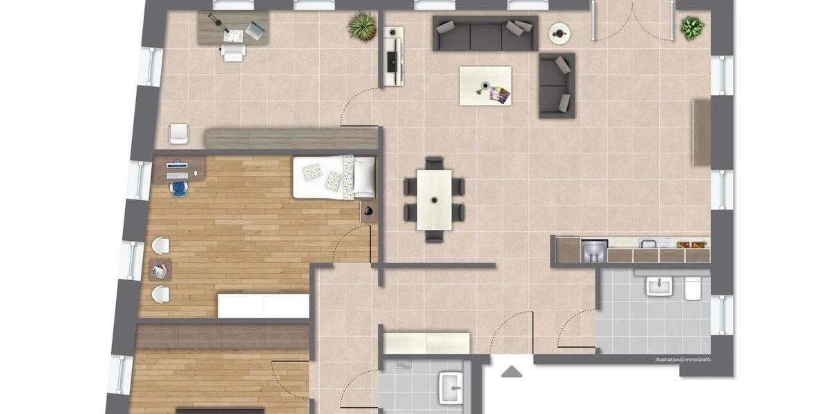 Etagenwohnung Schwabach - 4 Zimmer, 116 m&sup2;, 1.885&euro; | Angebot:24325828