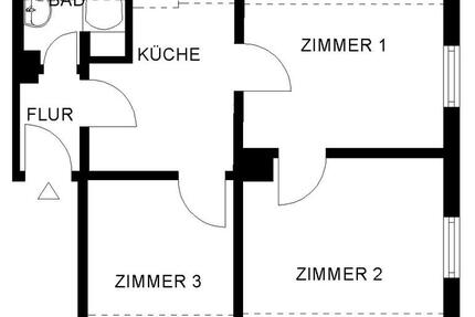 Wohnung Lennestadt - 3 Zimmer, 45 m&sup2;, 253&euro; | Angebot:26444009