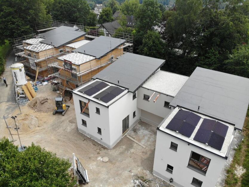 Neubau KFW40 Häuser 156m² zur Miete - Oberbantenberg, Wiehl