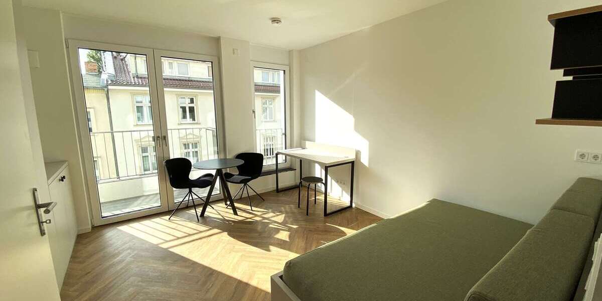 Etagenwohnung Berlin Adlershof - 1 Zimmer, 25 m&sup2;, 621&euro; | Angebot:26885304
