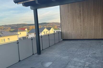 Luxus 4-Zimmerwohnung im 2.OG in Satteldorf mit großer Dachterrasse 4 zimmer