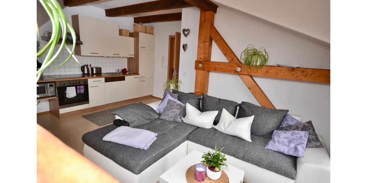 Dachgeschoßwohnung Dahme/Mark Mark - 2 Zimmer, 48 m&sup2;, 360&euro; | Angebot:25027079