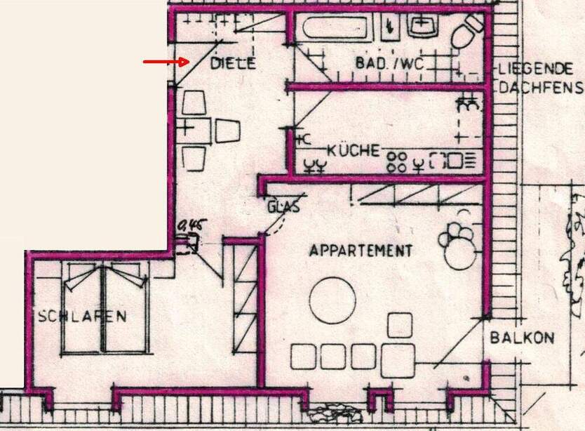Helle 2-Zimmer-Dachgeschosswohnung mit Stadtblick, Balkon & Garage – 62 m² – bezugsfähig ab ca. 15.11.2025 2 zimmer