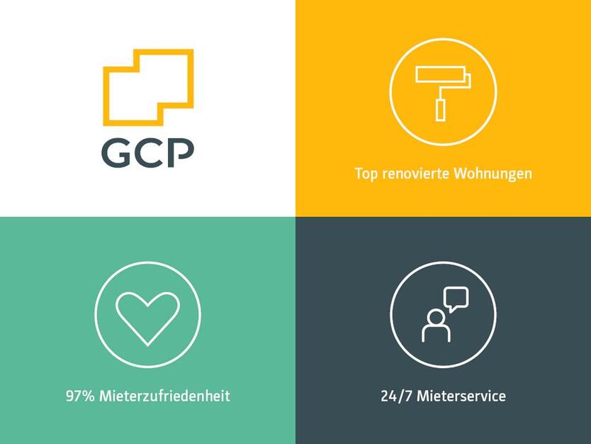 Schöne Zentrale 2-Zimmer-Wohnung in Mannheim zimmer
