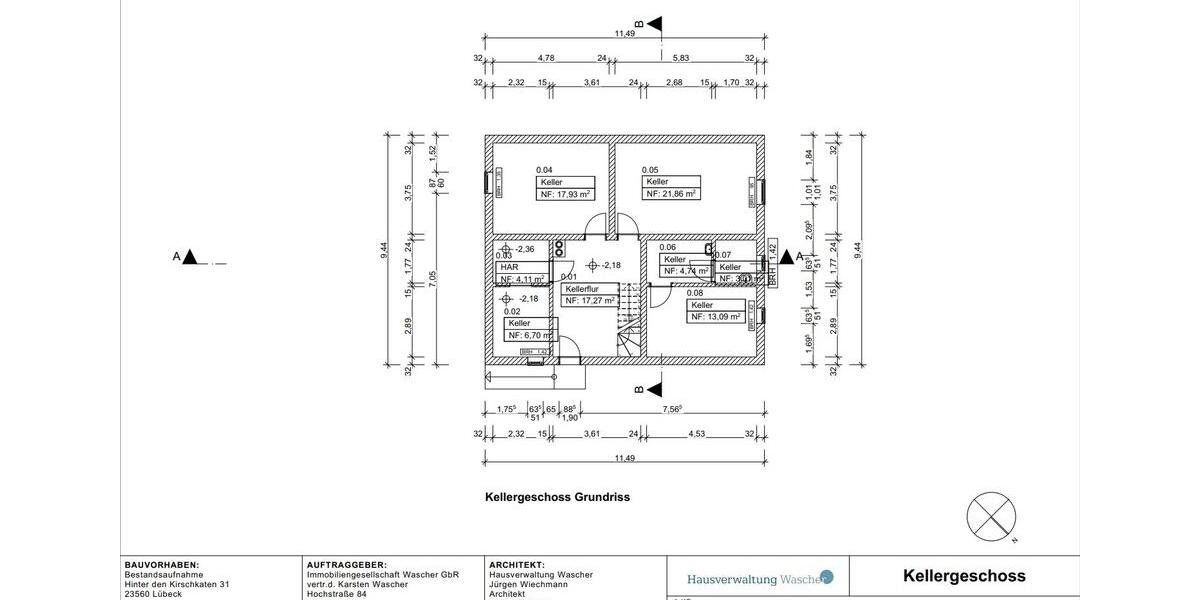Einfamilienhaus Lübeck Sankt Jürgen - 6 Zimmer, 201 m&sup2;, 1.450&euro; | Angebot:26029451