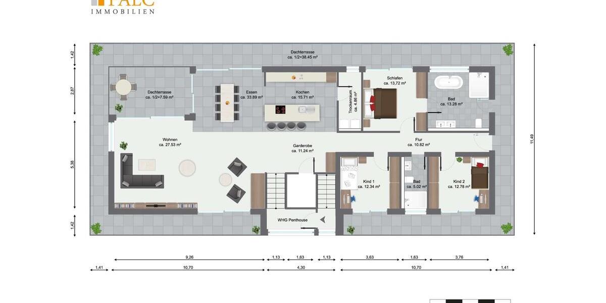 Einfamilienhaus Neckargemünd - 4 Zimmer, 200 m&sup2;, 4.700&euro; | Angebot:24214792