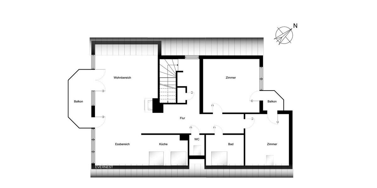 Maisonettenwohnung Remchingen - 5 Zimmer, 140 m&sup2;, 1.470&euro; | Angebot:25444737