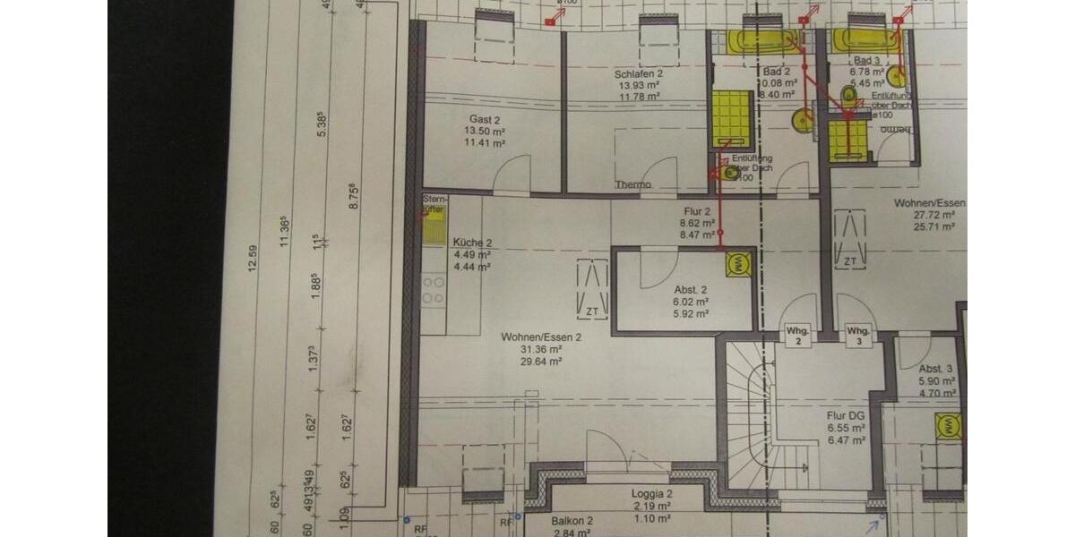 Etagenwohnung Wunstorf - 3 Zimmer, 82 m&sup2;, 820&euro; | Angebot:24680450