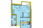 Etagenwohnung Hannover Nord - 1 Zimmer, 27 m&sup2;, 854&euro; | Angebot:26636523