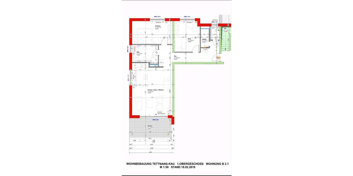 Etagenwohnung Langenargen - 3 Zimmer, 98 m&sup2;, 1.670&euro; | Angebot:26247562
