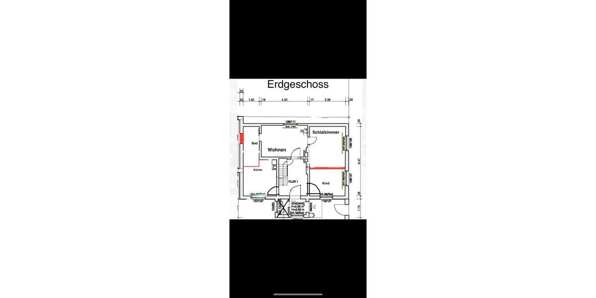 Erdgeschoßwohnung Riedstadt - 3 Zimmer, 60 m&sup2;, 1.000&euro; | Angebot:26416312