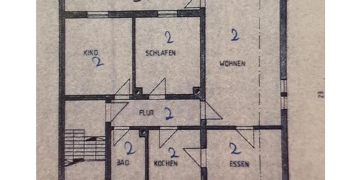 Etagenwohnung Cham - 4 Zimmer, 90 m&sup2;, 550&euro; | Angebot:24362980
