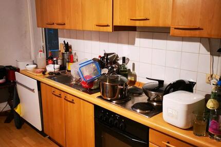 Studentenwohnung Wohngemei54m2 zwei Zimmer Bad Balkon große Küche zimmer