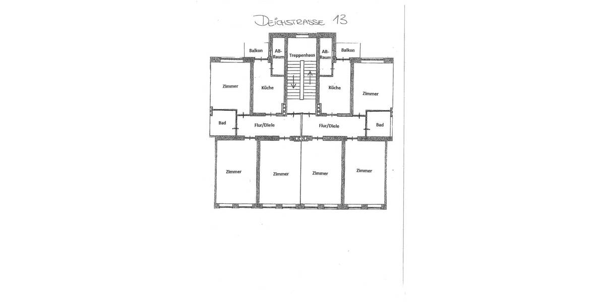 Etagenwohnung Wilhelmshaven Innenstadt - 3 Zimmer, 79 m&sup2;, 486&euro; | Angebot:26502260