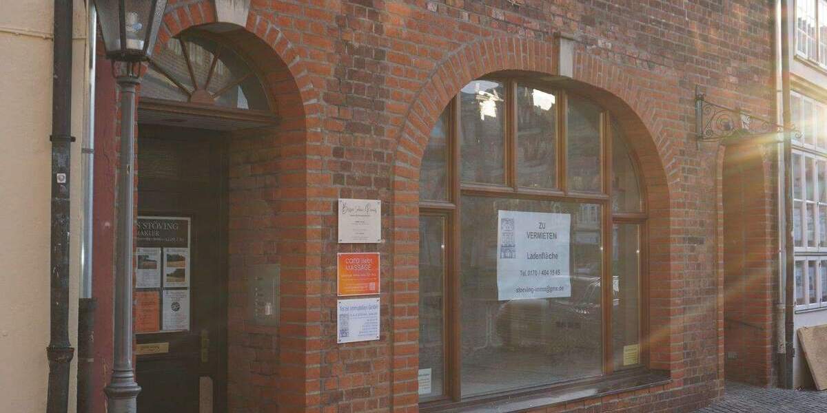 Ladenfläche 130m² in 1B-Lage , Am Sande in 21335 Lüneburg, Ladengeschäft, Einzelhandelsfläche , zzgl. 30m² Nebenflächen - sofort frei 1 zimmer