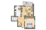 Etagenwohnung Gelsenkirchen Gelsenkirchen-Nord - 2 Zimmer, 58 m&sup2;, 389&euro; | Angebot:26147118