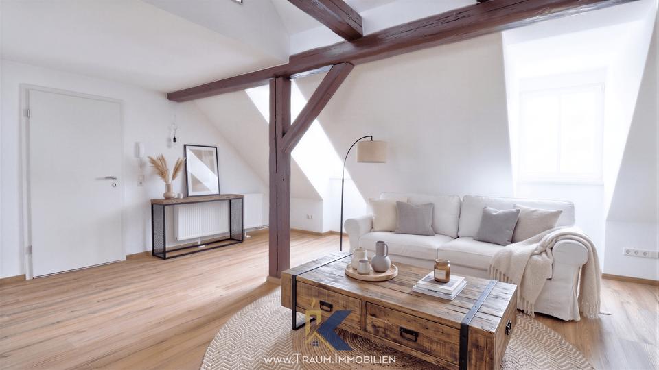 Dachgeschoßwohnung Mühlhausen (Thüringen) - 3 Zimmer, 114 m&sup2;, 855&euro; | Angebot:26556635