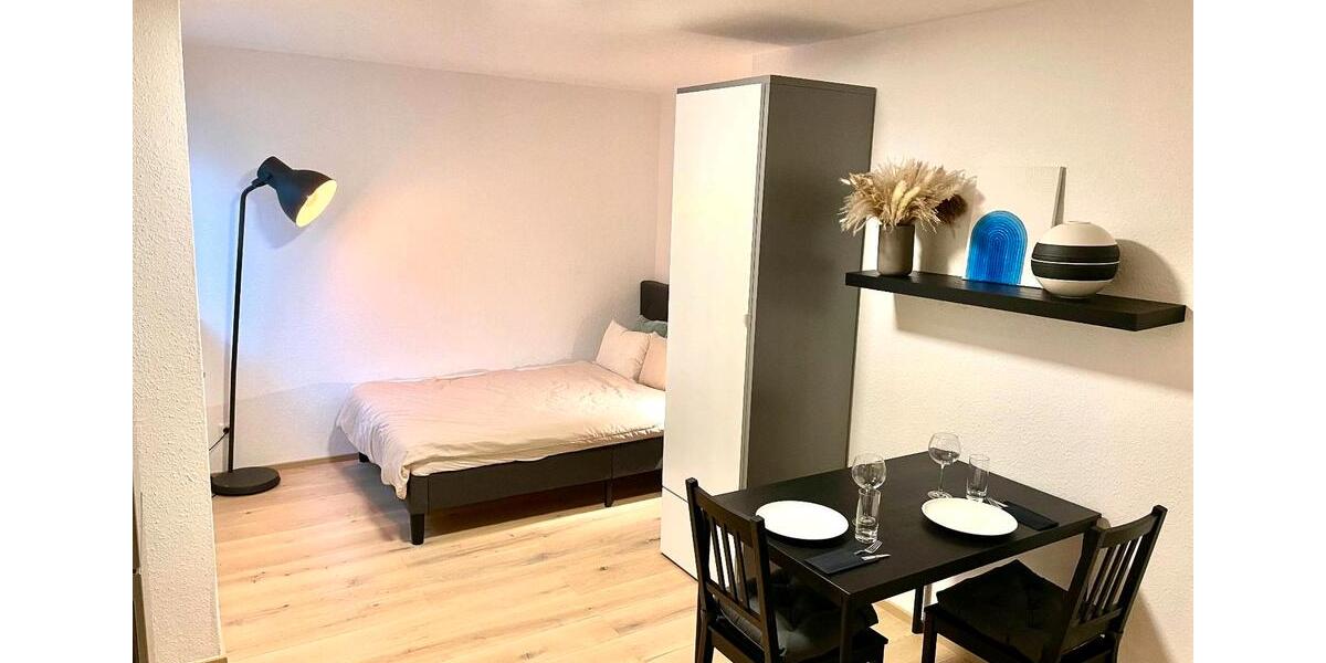 Pendler Studenten Wohnung möbliert TOP Anbindung Porsche Bosch 1.5 zimmer