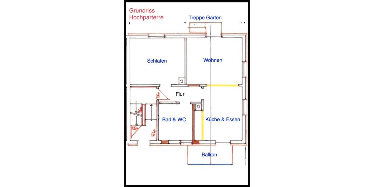 Etagenwohnung Fellbach Oeffingen - 2 Zimmer, 60 m&sup2;, 1.300&euro; | Angebot:24853821