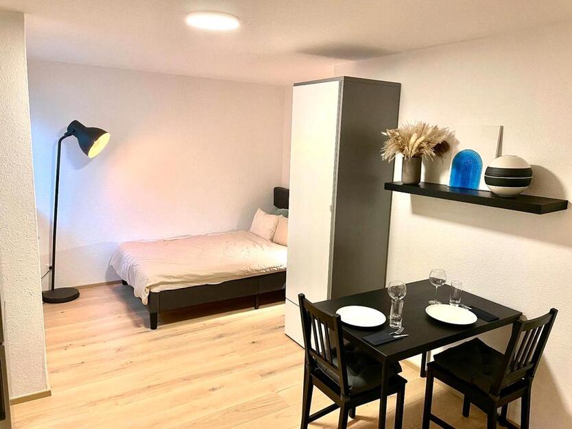 Pendler Wohnung möbliert TOP Anbindung Porsche Bosch