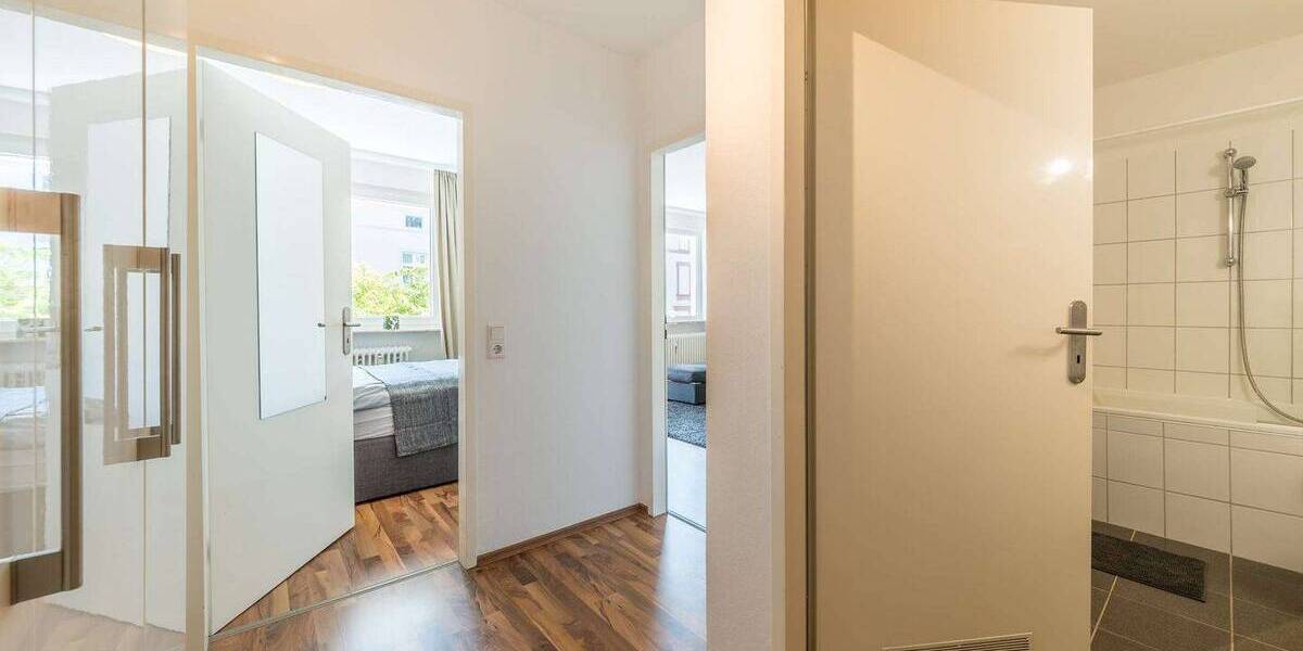 Etagenwohnung Frankfurt am Main Westend-Süd - 2 Zimmer, 48 m&sup2;, 1.810&euro; | Angebot:26824537