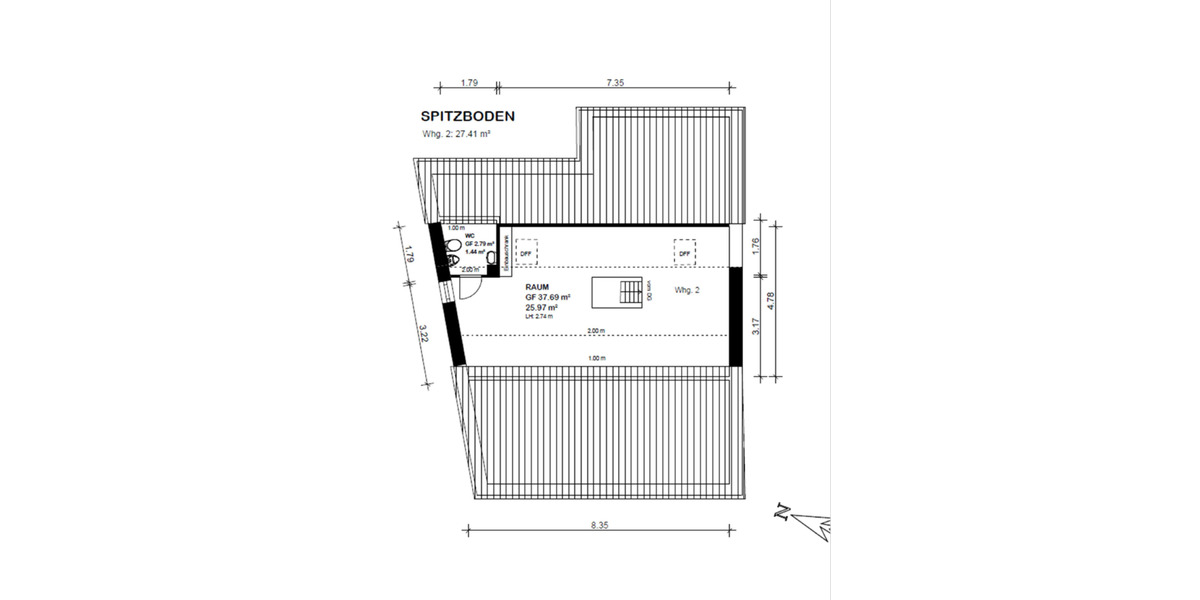 Etagenwohnung Bremen Neustadt - 4 Zimmer, 212 m&sup2;, 3.500&euro; | Angebot:24710225