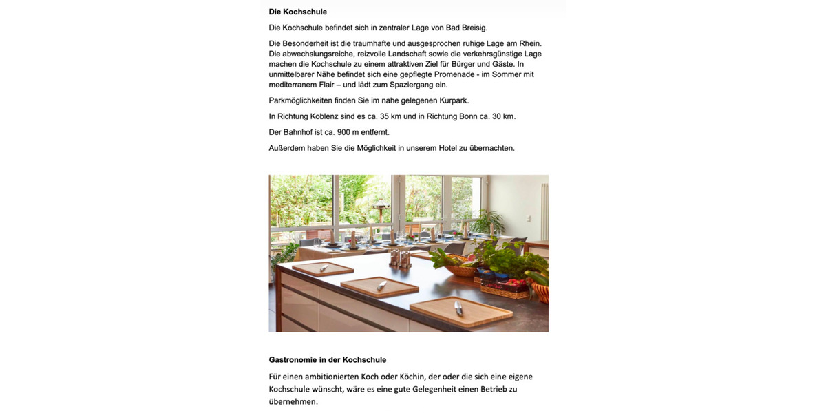 Gewerbeobjekt Bad Breisig - 900&euro; | Angebot:25756184