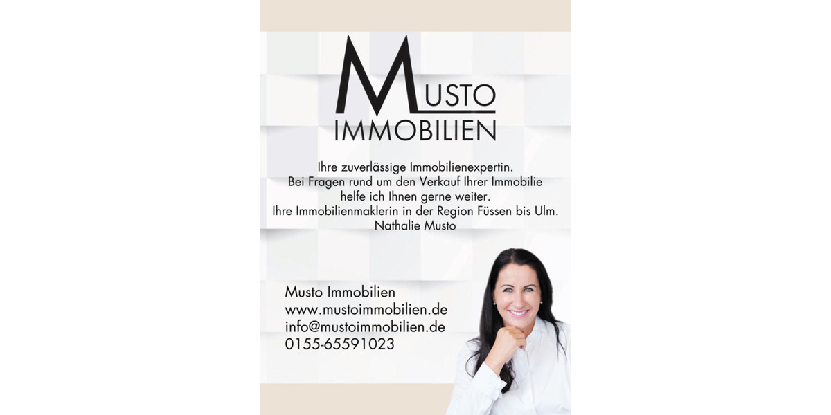 Etagenwohnung Füssen - 4 Zimmer, 124 m&sup2;, 1.300&euro; | Angebot:25918684