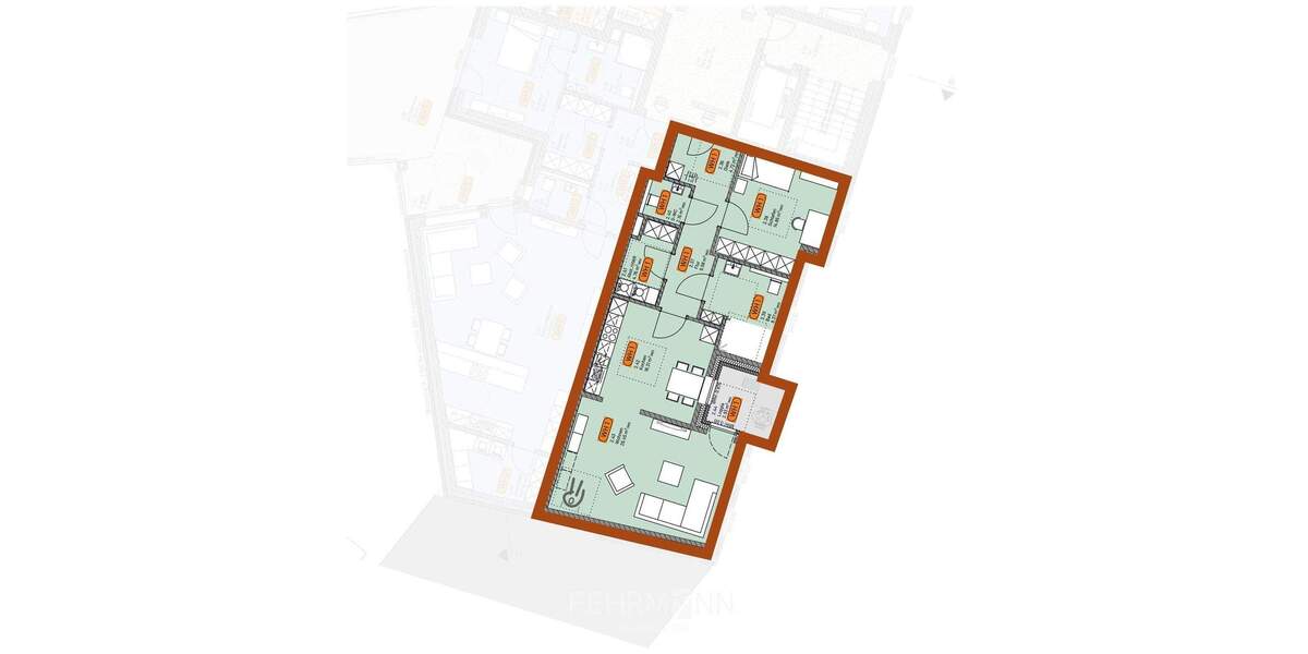 Etagenwohnung Haren - 2 Zimmer, 94 m&sup2;, 1.150&euro; | Angebot:25770473