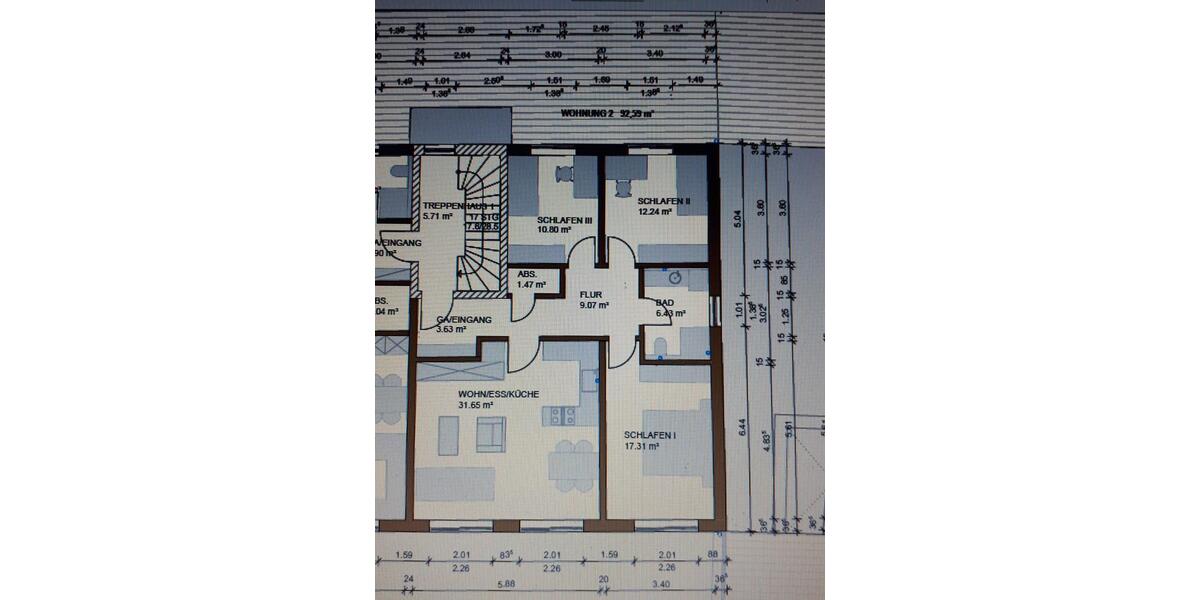 Dachgeschoßwohnung Runding - 4 Zimmer, 92 m&sup2;, 764&euro; | Angebot:26038515