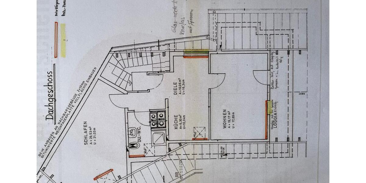 Dachgeschoßwohnung Kappelrodeck - 2 Zimmer, 65 m&sup2;, 750&euro; | Angebot:26574189