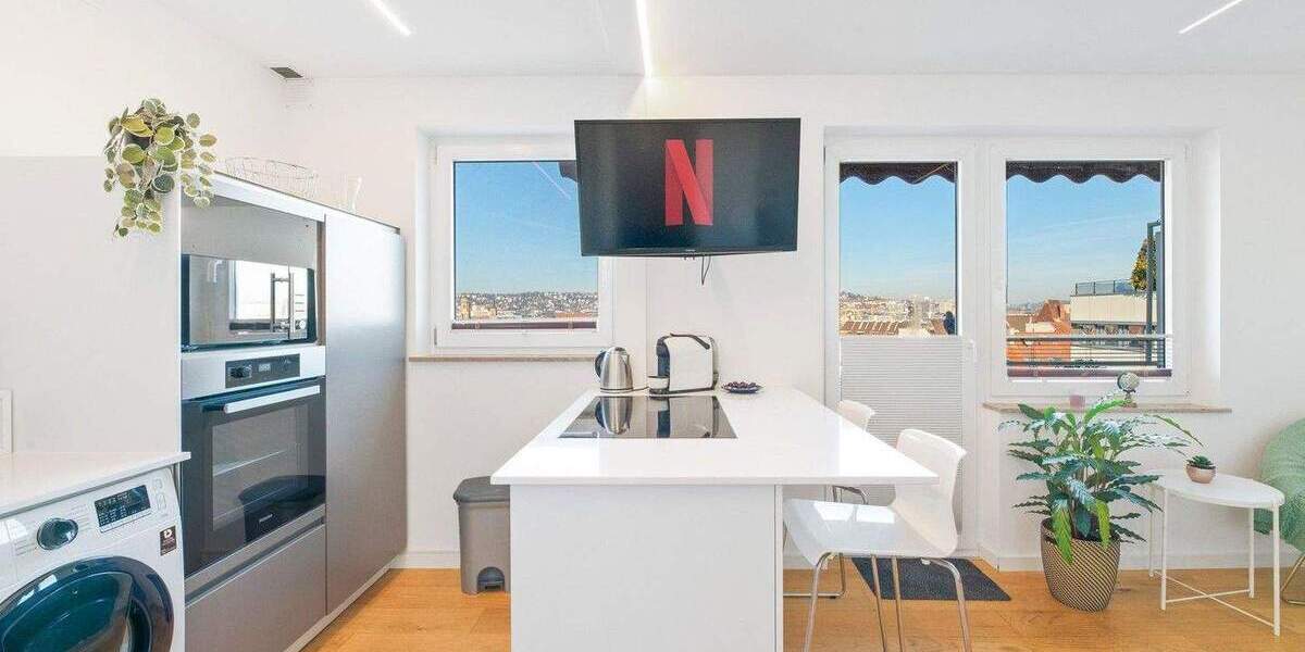 Etagenwohnung Stuttgart Mitte - 1 Zimmer, 35 m&sup2;, 1.000&euro; | Angebot:24453268