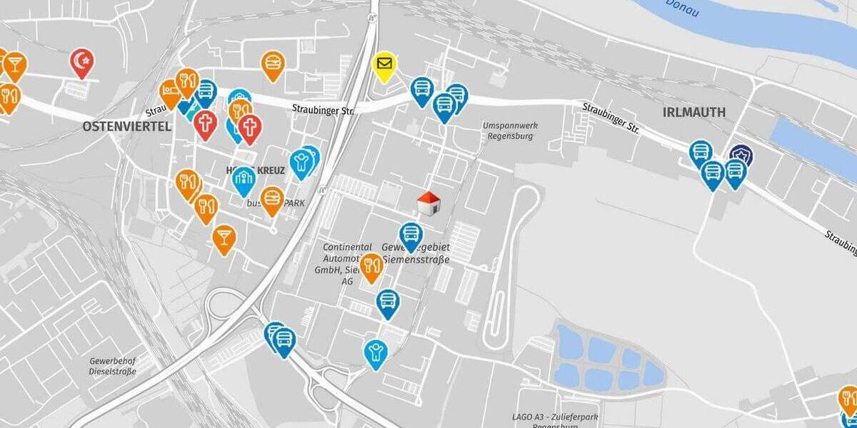 ***Lagerfläche mit kernsanierter Bürofläche - Regensburg Osten*** zimmer