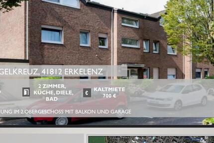 Wohnung Erkelenz - 2 Zimmer, 70 m&sup2;, 900&euro; | Angebot:24817284