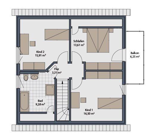Einfamilienhaus Wesel Bislich - 5 Zimmer, 136 m&sup2;, 1.700&euro; | Angebot:26664415