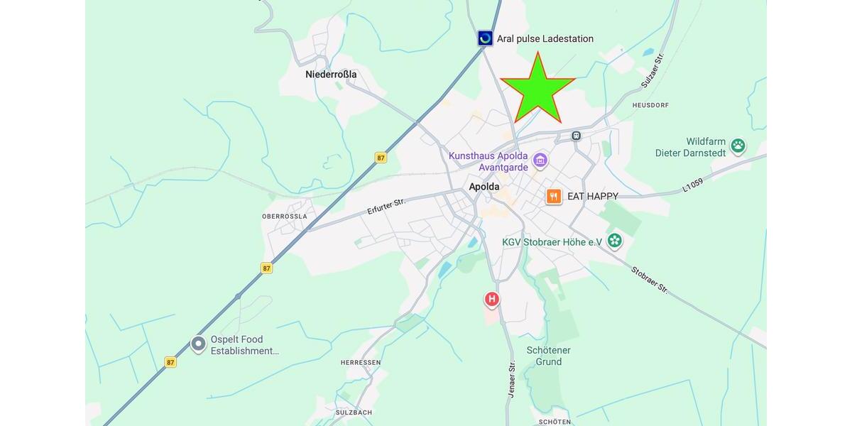 Wohnen auf Zeit Apolda - 2 Zimmer, 56 m&sup2;, 26&euro; | Angebot:24786481