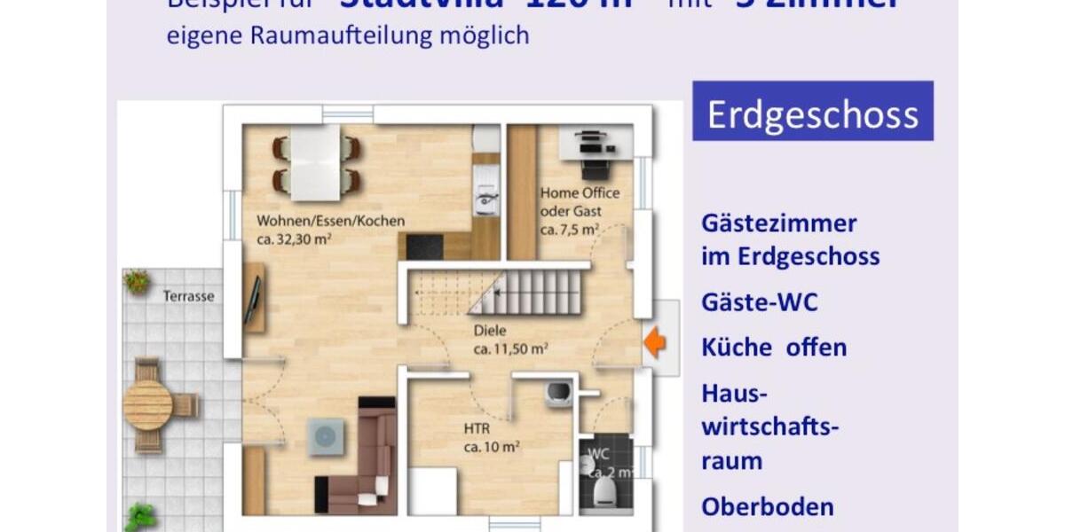 120 m2 + 5 Zimmer mit Garten direkt in Chemnitz 5 zimmer