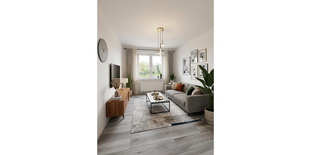 Erdgeschoßwohnung Oranienbaum-Wörlitz Wörlitz - 2 Zimmer, 48 m&sup2;, 240&euro; | Angebot:25917998