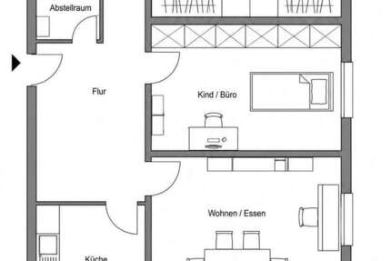 Wohnung Emmerich - 3 Zimmer, 82 m&sup2;, 697&euro; | Angebot:26966047