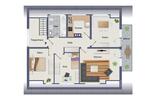 Dachgeschoßwohnung Freudenstadt - 4 Zimmer, 81 m&sup2;, 790&euro; | Angebot:26618148