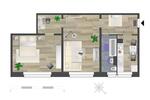 Erdgeschoßwohnung Chemnitz - 2 Zimmer, 56 m&sup2;, 320&euro; | Angebot:26693417