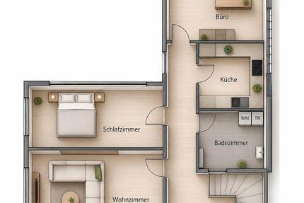 Wohnung Westerburg - 5 Zimmer, 76 m&sup2;, 760&euro; | Angebot:26637853