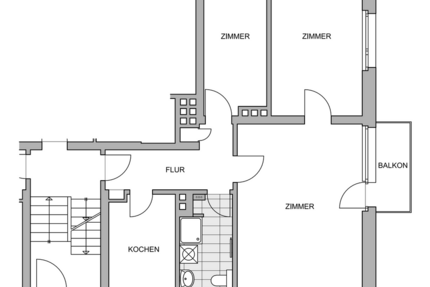 Wohnung zum Mieten in Hildesheim 505 € 72.17 m²