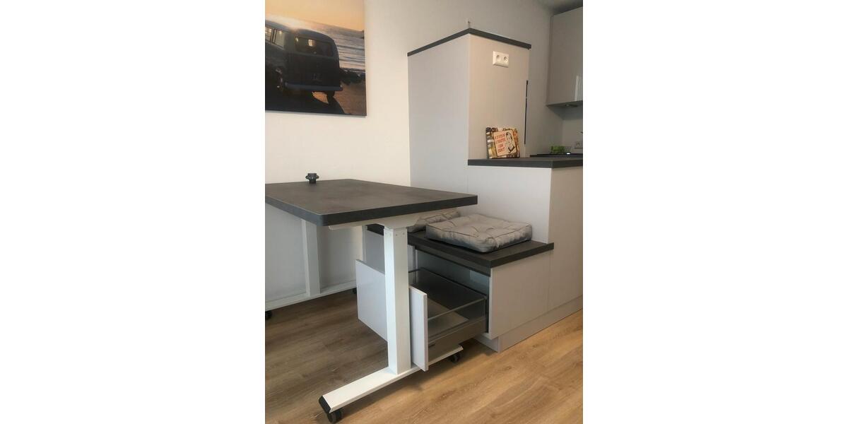 Pendler-1-Zimmer Appartement, voll möbliert, 