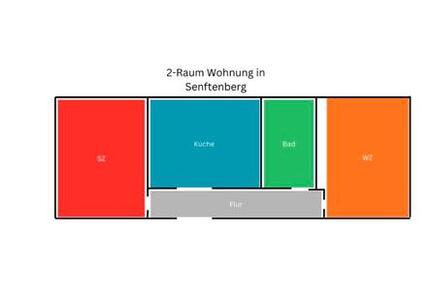 Wohnung Senftenberg - 1 Zimmer, 52 m&sup2;, 490&euro; | Angebot:25087159