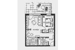 Etagenwohnung Pampow - 2 Zimmer, 50 m&sup2;, 525&euro; | Angebot:26902575