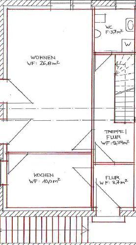 Maisonettenwohnung Stadtoldendorf - 3 Zimmer, 84 m&sup2;, 710&euro; | Angebot:26677768