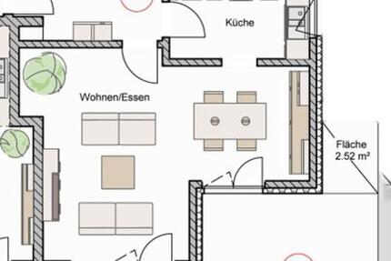 Modernes ruhiges Wohnjuwel in der Kernstadt Peine. 2 – Zi. 73m² zimmer