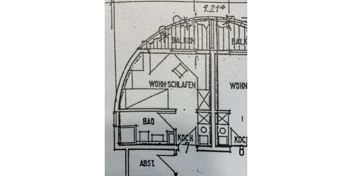 Etagenwohnung Braunschweig Lehndorf-Watenbüttel - 1 Zimmer, 19 m&sup2;, 270&euro; | Angebot:26299494